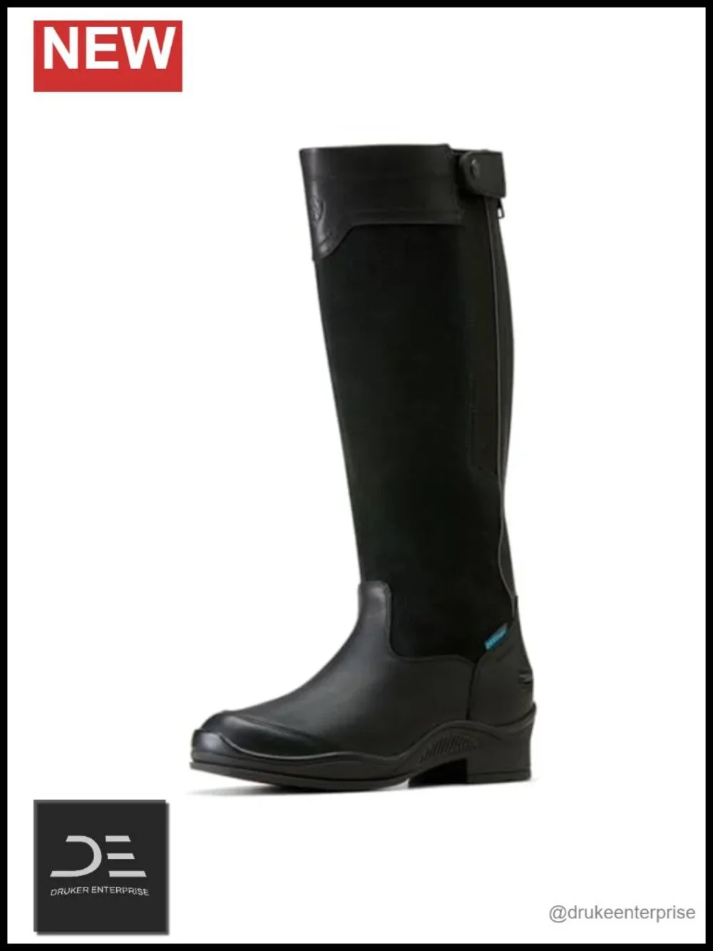 Waterproof Insulated Tall Riding Boot ATS Technology Duratread Sole